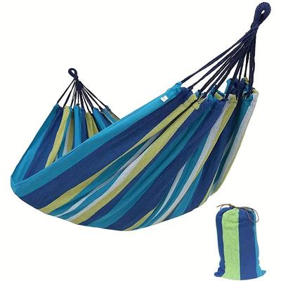 Outdoor Rest Hammock Garden Camping Hammock Portable Hammock With Handbag Suitable for Yard Yard Backyard Porch Travel