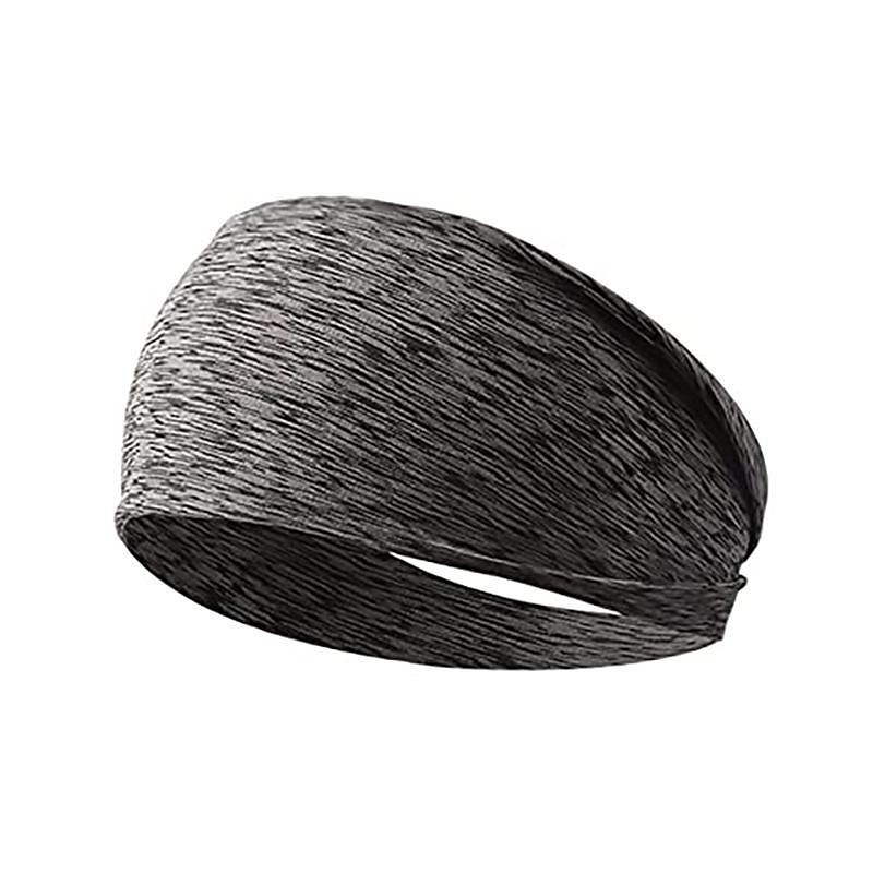 Mixed Color Sports Headband, Sporty Style Stretchy Anti-slip Sweat-absorbing Yoga Fitness Workout Hairband For Women