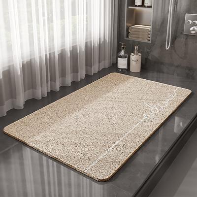 Non Slip Bathtub Mat,Loofah Shower Mat,Washable Fast Drying Bath Tub Mats,Foot Scrubber Mat,Anti Slip Shower Safety Mat