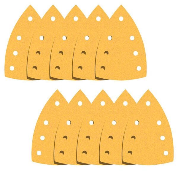 BOSCH Schleifblätter »EXPERT C470 Best for Wood and Paint« Körnung 120 10 St. braun, 10 cm Image