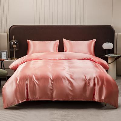 Luxury 4pcs 80g Light Luxury Color Diced Four-piece Set, 1 Suitable Bed Sheet, 1 Bed Sheet, 2 Pillowcases Suitable for Home Bedroom, Guest Room And Hotel, Good Quality And Comfortable