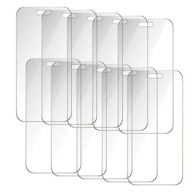 3 pcs 5 pcs 10 pcs Screen Protector For Apple iPhone 16 iPhone 15 Pro Max Plus iPhone 14 13 12 11 Pro Max Mini X XR XS Max 8 7 Plus Tempered Glass 9H Hardness Anti Bubbles Anti-Fingerprint High