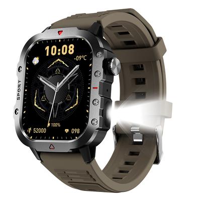 696 H11 Smart Watch 2.01 inch Smartwatch Fitness Running Watch Bluetooth Temperature Monitoring Pedometer Call Reminder Compatible with Android iOS Women Men Hands-Free Calls Waterproof Camera Control