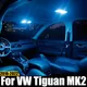 8pcs Per Volkswagen VW Tiguan 2 MK2 2016 2017 2018 2019 2020 2021 2022 LED Auto Interni Lampada Della Luce Lampadina di Illuminazione Accessori