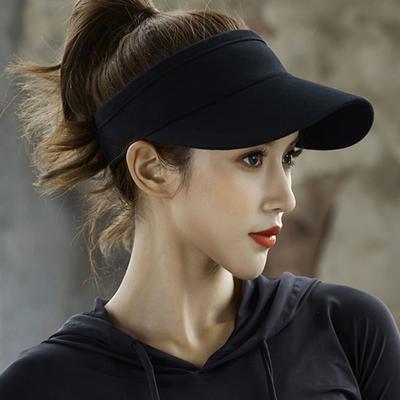 Cotton Baseball Cap Running Cap Visor Hats Men's Women's Hat Solid Colored Adjustable Lightweight Breathable for Fitness Running Jogging Autumn / Fall Spring Summer White Black Purple