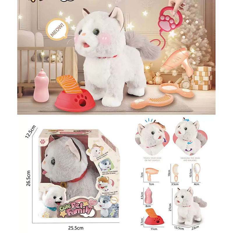 Puppy Toys for Kids Toy Dogs That Walk and Bark Walking Dog Toy for Kids with Leash Interactive Stuffed Puppy with Remote Control for Girls and Boys Aged 3-7 Year Old