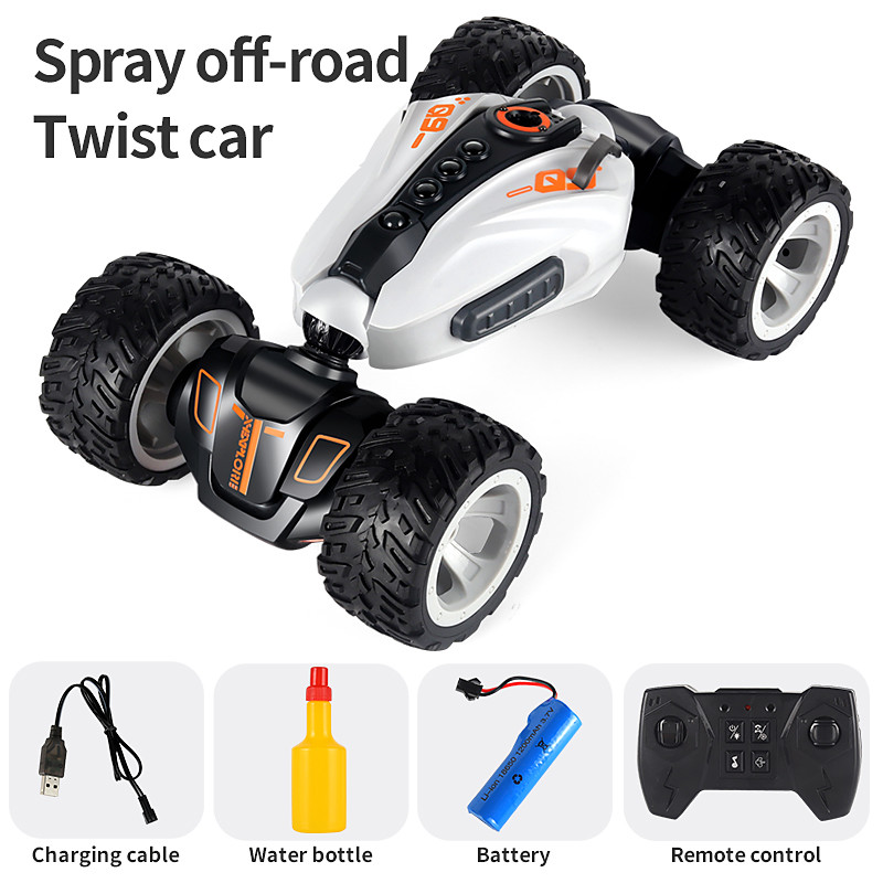 Gesture Sensing Remote Control Twisting Car Luminous Wheel Deformation High-Speed Climbing Car RC Car Stunt Car Game 2278 Christmas Gift