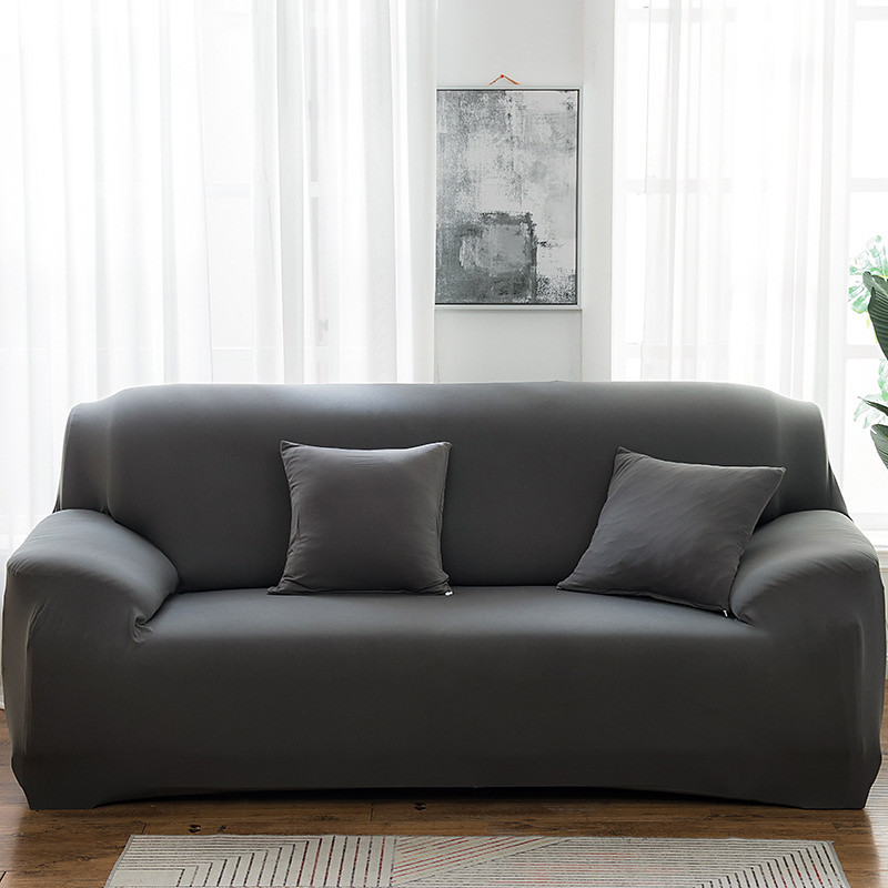 Couch Cover for Living Room, 4 Seater Stretch Furniture Protector Dust-Proof Loveseat Cover All-Inclusive Cover Furniture Protector Chair Covers for Living Room