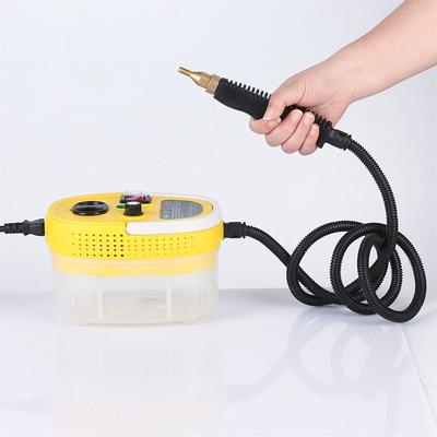2500W Handheld Steam Cleaner High Temperature Pressurized Steam Cleaning Machine Portable Steamer with Brush Heads for Household Car Decoration Kitchen Bathroom Furniture