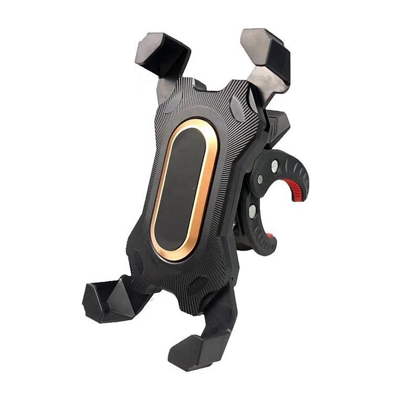 Motorcycle Phone Mount Bike Phone Mount Rotatable Removable Phone Holder for Motorcycle Bike Compatible with All Mobile Phone Phone Accessory