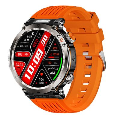 HT30 Smart Watch Rugged Military Men's 1.7 inch 600mAh Battery Compass Sports Fitness Watches Bluetooth Call Smartwatch