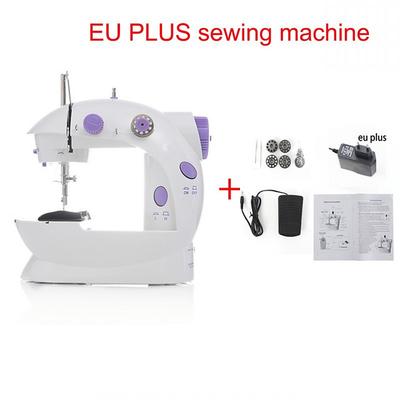 Sewing Machine, Mini Sewing Machine, Portable Night Light Pedal Straight, Electric Multi-functional Household Sewing Machine