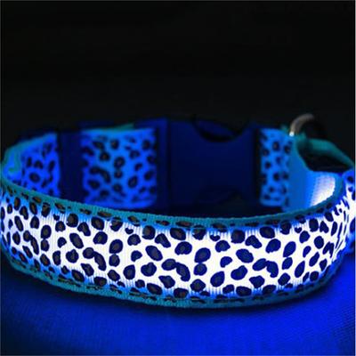 Pet Collar Rechargeable And Luminous For Walking Dogs At Night Led Flashing Dog With Night Light Warning For Preventing Dogs And Cats