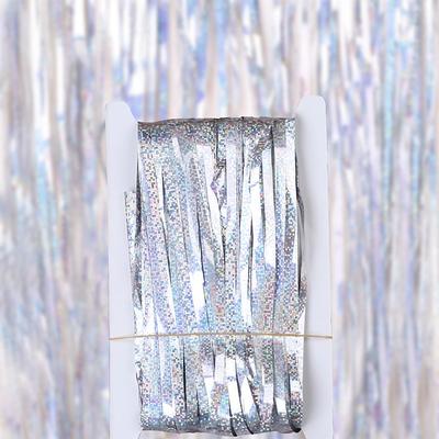 Laser Rain Curtain Birthday Scene Decoration Wedding Background Wall Decoration Tassel Door Curtain Party Decoration Rain Curtain