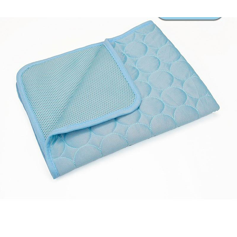 Dog Mat,Summer Pet Ice Mat Cool Dog Mat Pet Cat Mat Breathable Ice Silk Cat Litter Pet Supplies Summer Dog MatPet Mat
