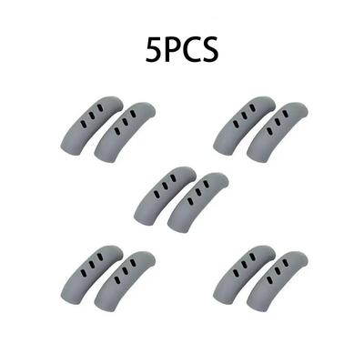 5PCS Silicone Pan Handle Cover Heat Insulation Assist Handle Holder Grip Sleeve Kitchen Gadgets
