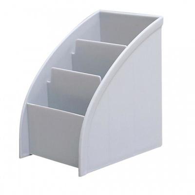 1PC Plastic Desktop Storage Box Cell Phone Holder TV Remote Control Stand Box