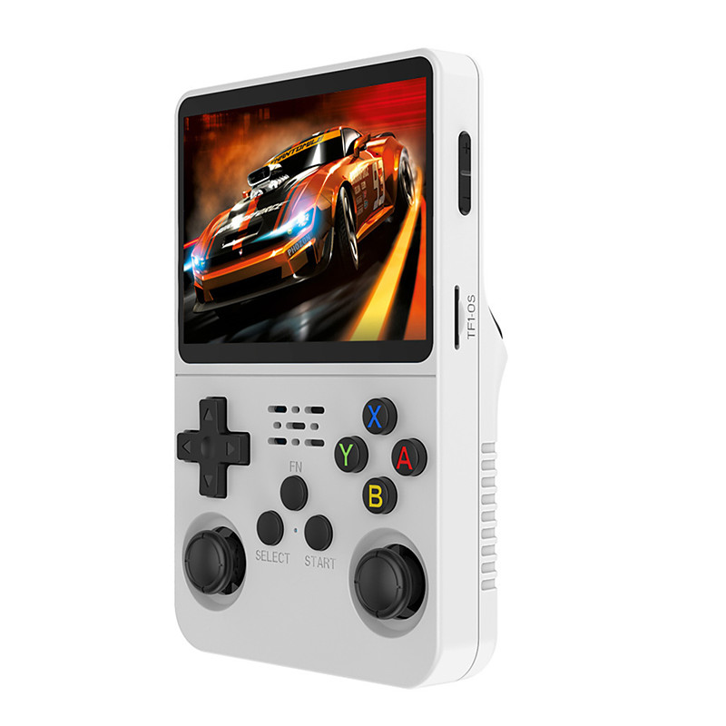 R36S Handheld Game Console 3.5 Inch IPS Screen Retro Game Console Linux System Screen Portable Pocket Video Player Travel Essentials 64GB and128G Extra Large Memory