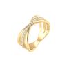 Elli PREMIUM Wickelring Blogger Kristalle 925 Silber 54 Damen