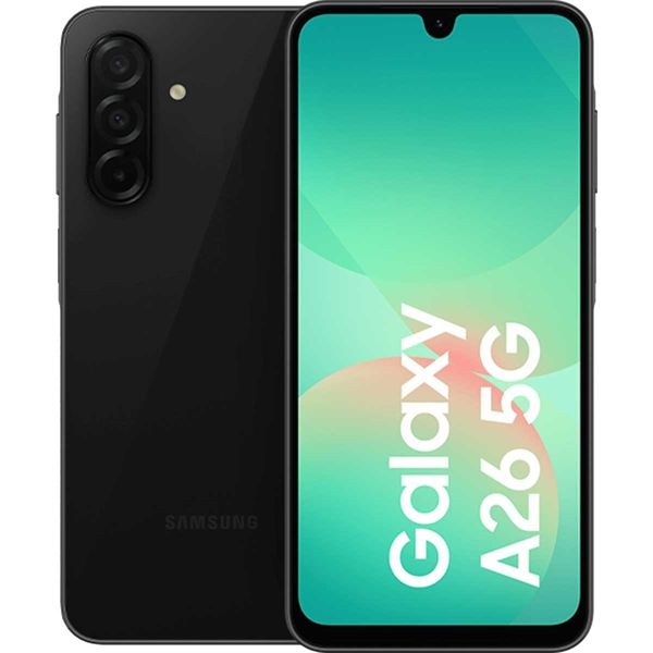 Samsung A266B Galaxy A26 5G 128GB 6GB RAM Dual Schwarz EU Image
