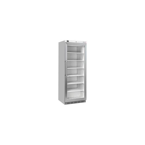 Gefrierschrank mit Glastür 400 L Stahl CANV400L Casselin