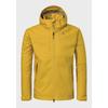 Outdoorjacke SCHÖFFEL "Jacket Easy XT M", Herren, Gr. 48, 5205, gelb, Oberstoff: 100% Polyester; (Membran: Polyurethan); Futter: 100% Polyester, sportlich, regular fit, hoch geschlossener Ausschnitt, Langarm, Jacken