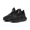 Laufschuh PUMA "Softride Enzo 5 Laufschuhe Damen", Gr. 38, schwarz (schwarz silber metallic), Obermaterial: Synthetik, Textil; Futter: Textil; Innensohle: Textil; Laufsohle: Gummi, Schuhe