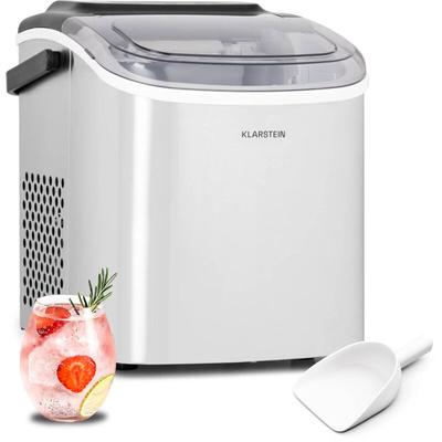 Eiswürfelmaschine für Zuhause Camping Gastro, Schnelle Mini-Eiswürfelmaschine Klein, Profi Image