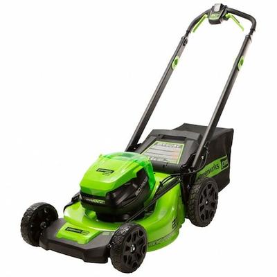 GREENWORKS 2541302VT Cordless Lawn Mower,Cutting Width 21