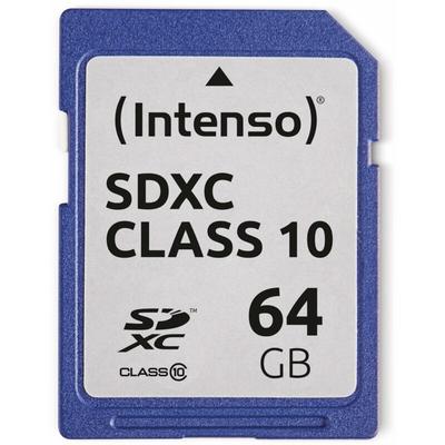 Intenso - sdxc Card 3411490, 64 gb, Class 10 Image