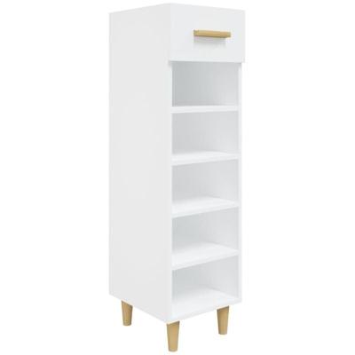 Vidaxl - Schuhschrank Hochglanz-Weiß 30x35x105 cm Holzwerkstoff Image