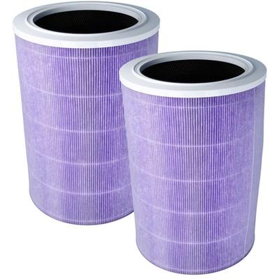 2x hepa Filter kompatibel mit Xiaomi Mi Air Purifier 3H Luftreiniger - Ersatz-Filter mit Image