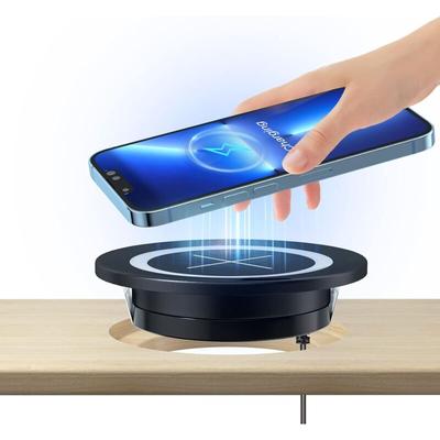 Qi-Kabelloses Ladegerät für Möbel, Qi-kompatibles integriertes Induktionsladegerät mit 60 mm Image