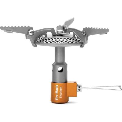 Campingkocher, Mini-Tragbarer und Faltbarer Titan-Gaskocher Outdoor-Wanderpicknick Ultraleichter