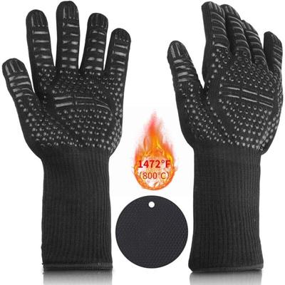 Ersandy - Hitzehandschuh, Ofenhandschuh mit Silikonkissen, Grillhandschuhe, Küchenhandschuhe, Image