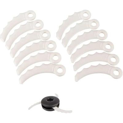 Gabrielle - 12er-Pack Kunststoff-Ersatzklingen für Makita 198426-9 Trimmer Image