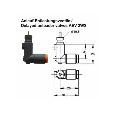 Condor - Entlastungsventil aev 2WS für Druckschalter Image