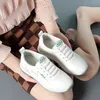 Weiße Schuhe für Damen, Turnschuhe, 2023, atmungsaktive Damen-Sportschuhe,