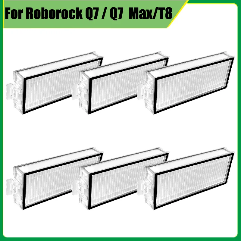 Ersatzteile für Roborock Q7 Max Q7 Max+T8 Q5 Pro Serie Reinigung Staubsauger Zubehör waschbarer Filter Hepa Image
