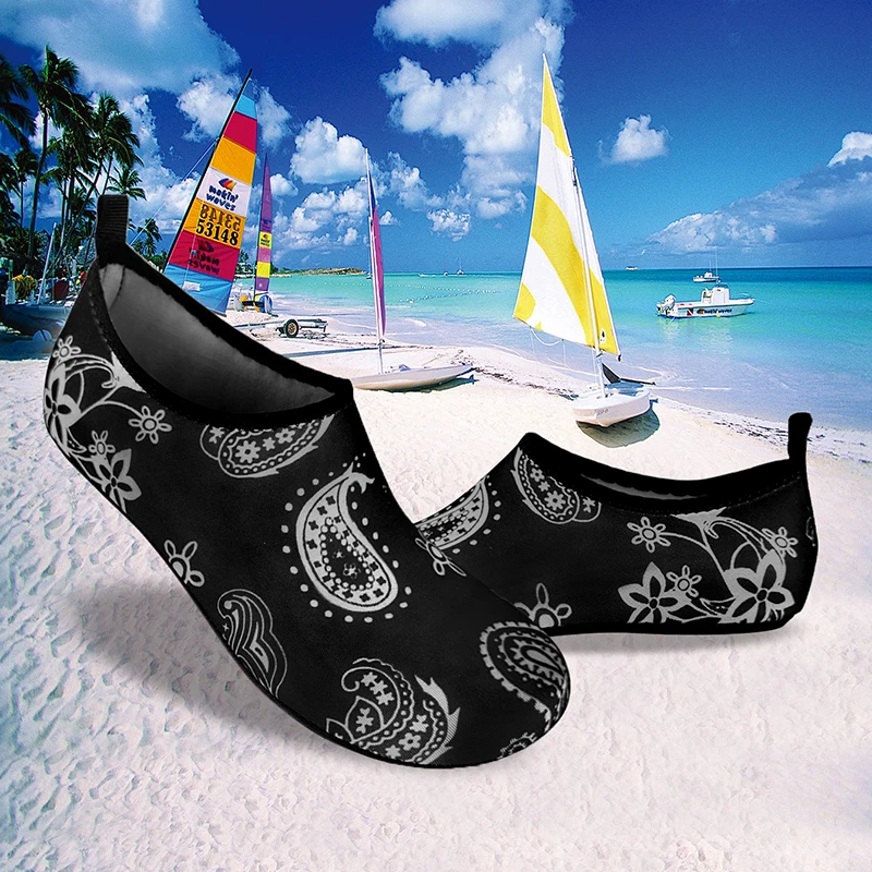 Strand Sneaker Socken Frauen Strand Wasser Schuhe Mann Barfuß Yoga Schuhe Schnell Trocknend Surfen Schwimmen Schuhe Barfuß Wasser Haut socke