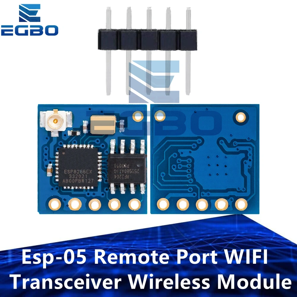 ESP8266 ESP-05 Remote Port WIFI Transceiver Wireless Modul AP STA ESP05 DIY Elektronik Image