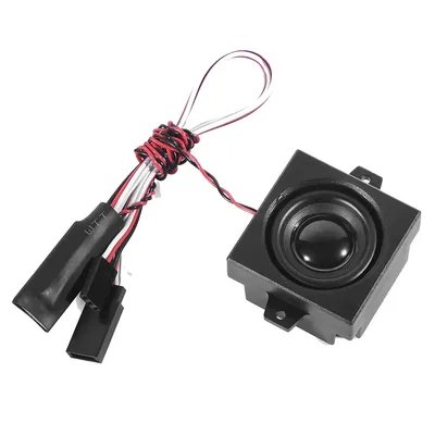 RC Fernbedienung Dieselmotor Soundmodul Simulation 5W Lautsprecher geeignet für 1/10 1/8 1/6 Fernbedienung Auto LKW Off-Road