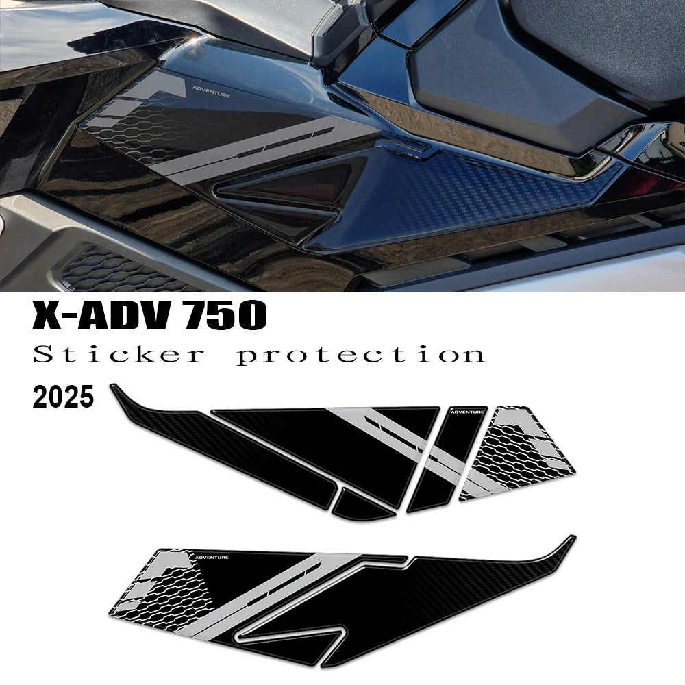 3D-Harz-Motorradaufkleber, kompatibel mit Honda X-ADV 750, horizontaler Schutz, Tank 750 2025 Image