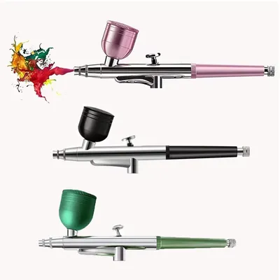 0.3mm Nozzles Spray Gun Pen for Model Cake Nail Car Painting Beauty Inkjet Portable Single Action Airbrush