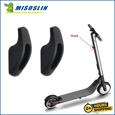 Front Hook Storage Hanger Holder for Ninebot ES1 ES2 ES3 ES4 Skateboard Black Hanging Bag Hooks