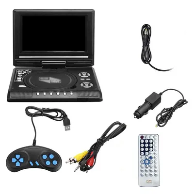 16:9 Widescreen DVD Player DVD Player 7.8 Inch DVD Player 16:9 Widescreen 270° Rotatable DVD Player