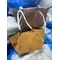 Sacs fourre-tout en Faux daim pour femmes, sacs à main de luxe de styliste, bourses Vintage, grande