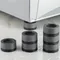 4Pcs Washing Machine Anti Vibration Pads Universal Rubber Feet Legs Mat Dryer Refrigerator Base Non-Slip Fixed Pad Foot Pad