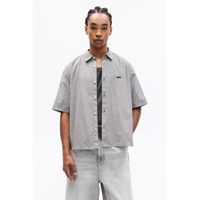 Short Sleeve Check Stwd Shirt