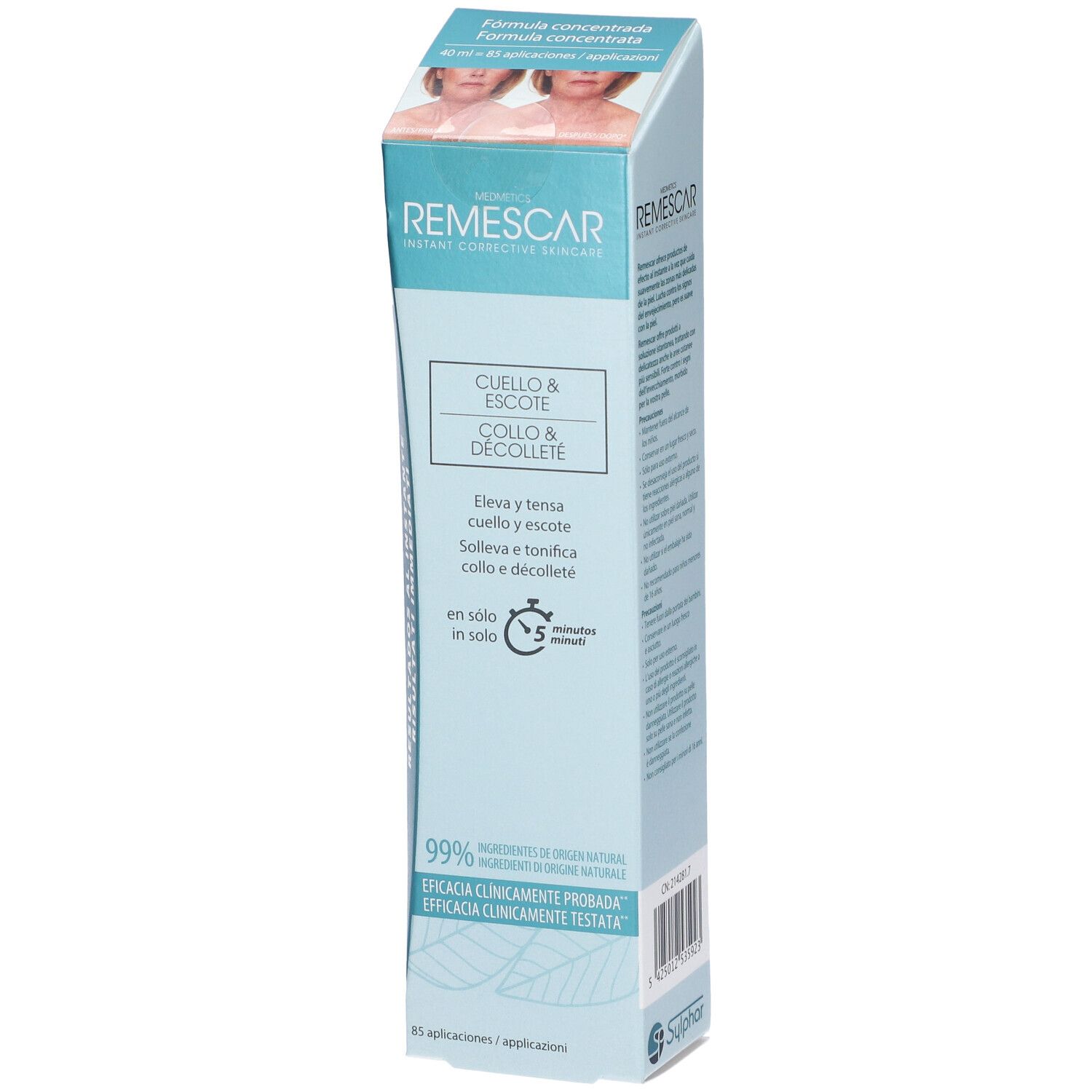 Remescar Collo e Décolleté Crema Lifting Istantaneo 40 ml